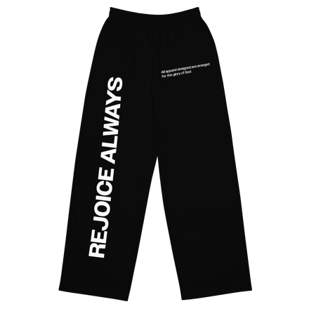 Rejoice Always Unisex Wide-Leg Pants