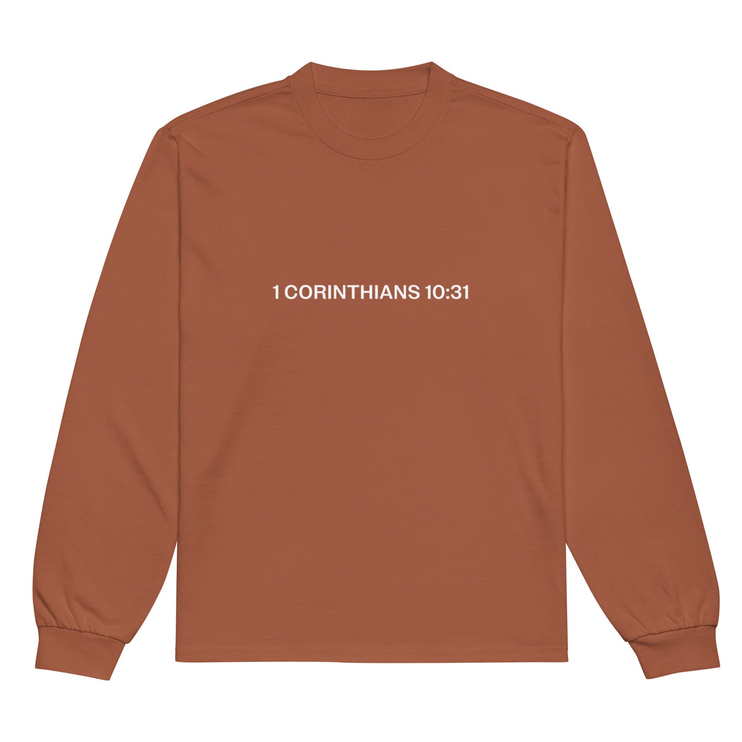 Glorify the Lord Heavyweight Long Sleeve Shirt